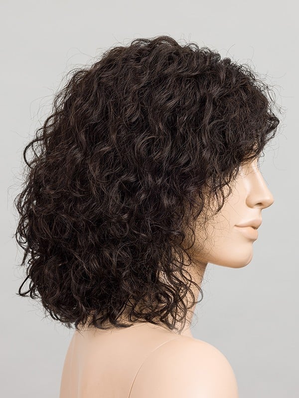 Perruque Disco Ellen Wille : coupe boule ultra bouclée avec mini lace front pour un rendu naturel et glamour