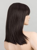 Perruque Jacky Ellen Wille Perucci : coupe lisse et droite, frange épaisse, fibre synthétique thermoformable jusqu’à 130°C