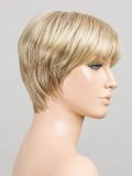 Perruque Tool coupe courte : frange droite, mèches effilées sur les côtés, effet méché pour un look moderne et naturel
