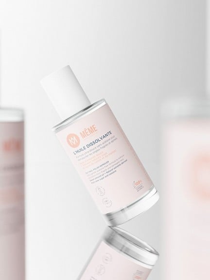 Adoptez l'Huile Dissolvante 50ml — Démaquille et nourrit sans acétone | MÊME