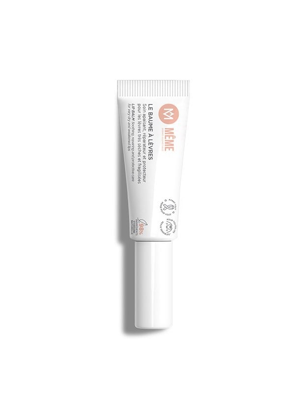 Baume à lèvres MÊME 10ml : effet pansement, nourrit et répare les lèvres sèches, gercées et sensibilisées (chimio/radiothérapie)