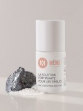 Solution Fortifiante MÊME 10 ml : soin ongles striés, mous et cassants, 72% d’ingrédients d’origine naturelle, pinceau applicate