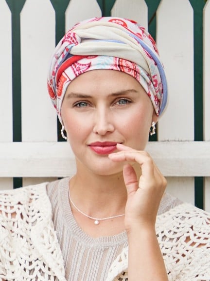 Bonnet Noya Bambou — Bandeau torsadé et nœud décoratif | Christine Headwear