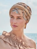 Bonnet turban Easy Lin Christine Headwear en maille de lin naturel, léger et respirant, idéal cuir chevelu sensible (alopécie/ch