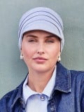 Casquette Drapée Bambou UPF50+ Christine Headwear en viscose de bambou Caretech®, douce et respirante, idéale cuir chevelu sensi