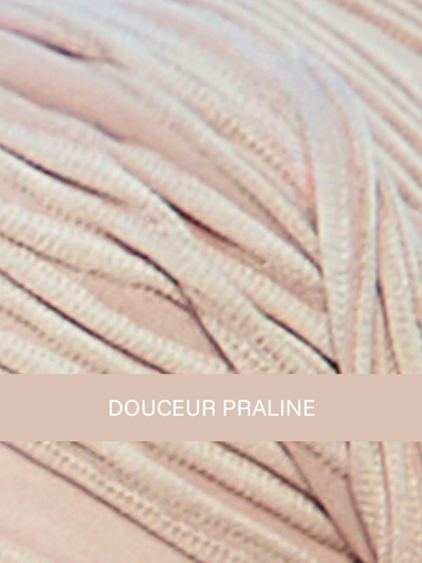Bonnet turban Boho Christine Headwear : effet plissé, voile polyester et doublure bambou-viscose, léger et confortable.