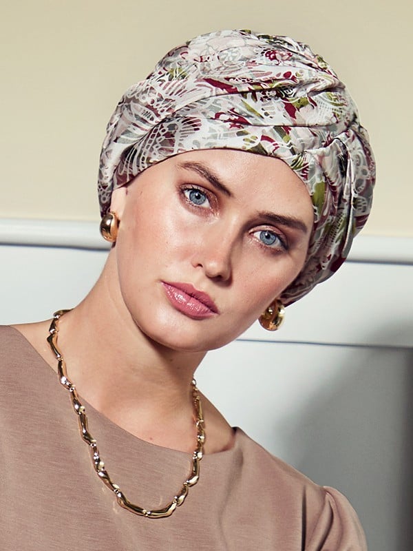 Bonnet Boho en Soie – Bandeau noué haute couture | Christine Headwear