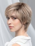 Perruque Award Deluxe Ellen Wille en cheveux naturels Remy: coupe courte 10–15 cm, monofilament et lace front invisible, raie pe
