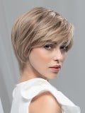 Perruque Award Deluxe Ellen Wille en cheveux naturels Remy: coupe courte 10–15 cm, monofilament et lace front invisible, raie pe