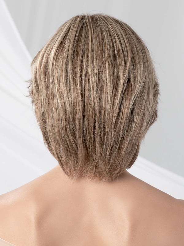 Perruque Brillance Plus Deluxe Ellen Wille : carré dégradé en Remy Hair, monofilament 100% fait main, tulle frontal extra long.