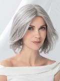 Perruque Ellen Wille Elegance Mono : carré long 18–28 cm, raie au milieu, Prime Hair coiffable 160°C, bordure invisible.