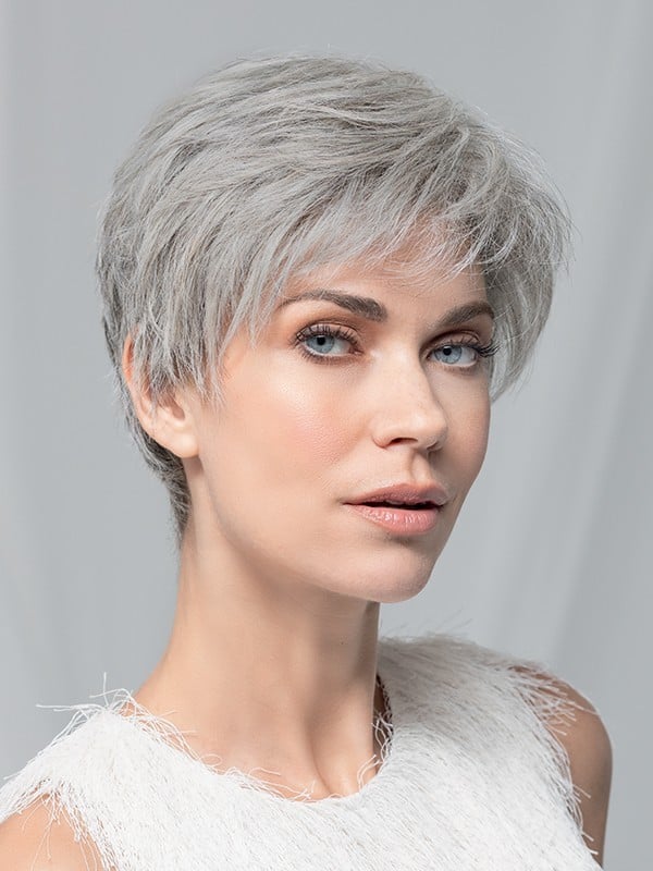 Perruque Encore Mono Ellen Wille : coupe courte Prime Hair, tulle invisible tempe à tempe, 11 coloris, rendu naturel.