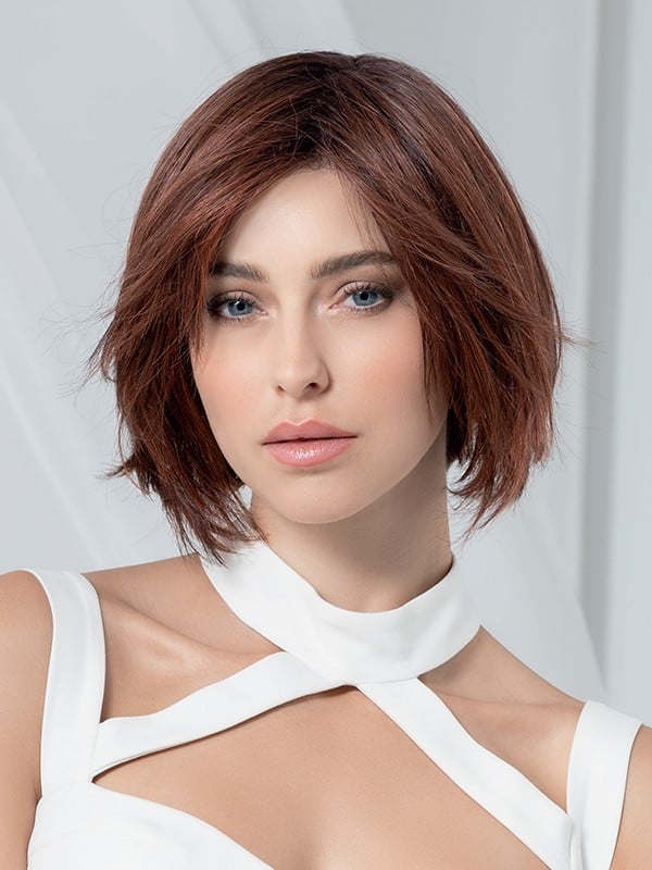 Perruque Ellen Wille Mood Deluxe : carré dégradé, Prime Hair coiffable, monofilament fait main et lace front invisible tempe à t