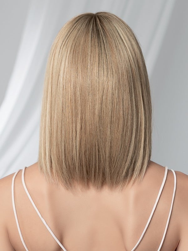 Ellen Wille Prestige Deluxe : perruque Remy Hair 25–35 cm, carré long raie modulable, monofilament fait main et tulle frontal di