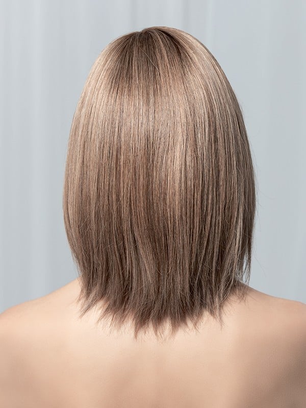 Perruque Yara Mono Ellen Wille : carré mi-long en cheveux naturels Remy, base monofilament et bordure invisible pour un rendu di