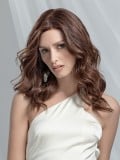 Perruque Zora Mono Ellen Wille : cheveux naturels Remy Hair, base monofilament, raie ajustable, longueur 30 à 48 cm.