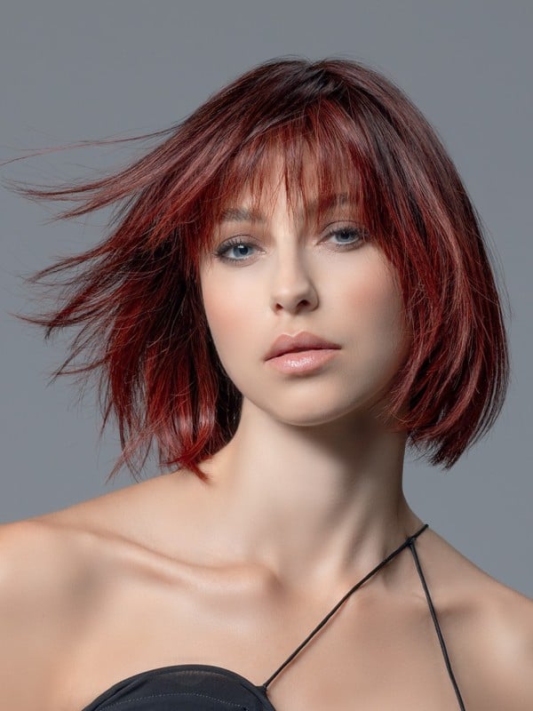Perruque Mikado Mono Ellen Wille, carré à frange en Remy Hair