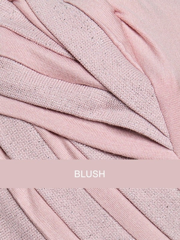 Turban chimio Nabea Gisela Mayer en bambou, bandes superposées volume