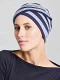 Turban chimio Nabea Gisela Mayer en bambou, bandes superposées volume