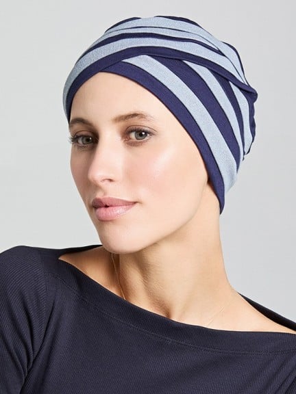 Adoptez le Turban Nabea - Bonnet volumineux en bambou et spandex