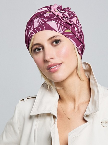 Anna Printed - Turban imprimé Gisela Mayer | Confort & Volume