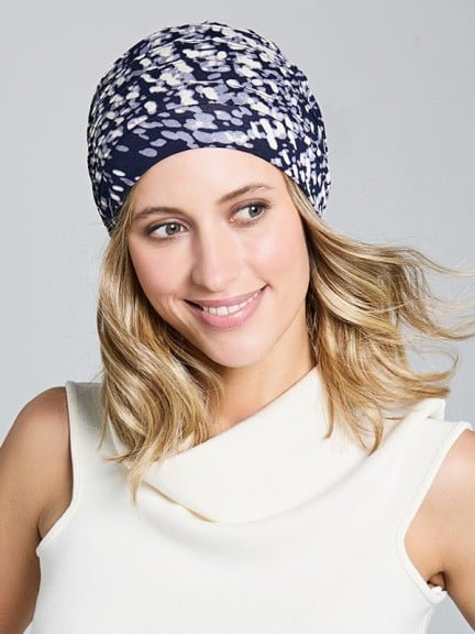 Florida Printed - Turban plissé en bambou | Gisela Mayer