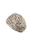 Turban Florida Printed de Gisela Mayer, modèle plissé imprimé en fibre de bambou, léger, doux et respirant pour un porté confort