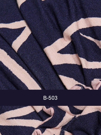 Bahama Printed — Turban en fibre de bambou | Gisela Mayer