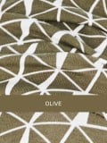 Bonnet de nuit Mia Gisela Mayer en coton, imprimé plumes : doux, respirant et anti-transpirant, idéal en cas d’alopécie ou chimi