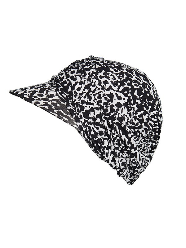 Casquette chimio Nele Sun Gisela Mayer en bambou/viscose à visière