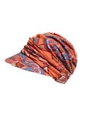 Casquette chimio Nele Sun Gisela Mayer en bambou/viscose à visière