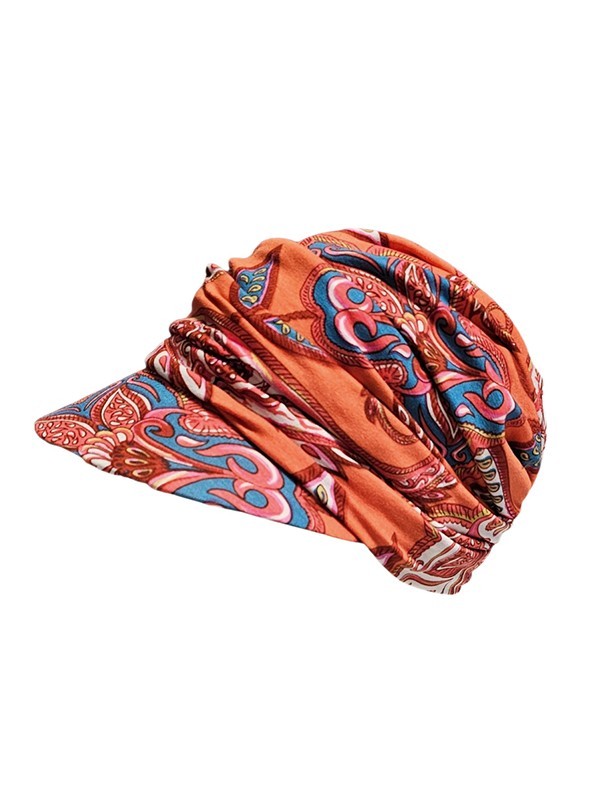 Casquette chimio Nele Sun Gisela Mayer en bambou/viscose à visière