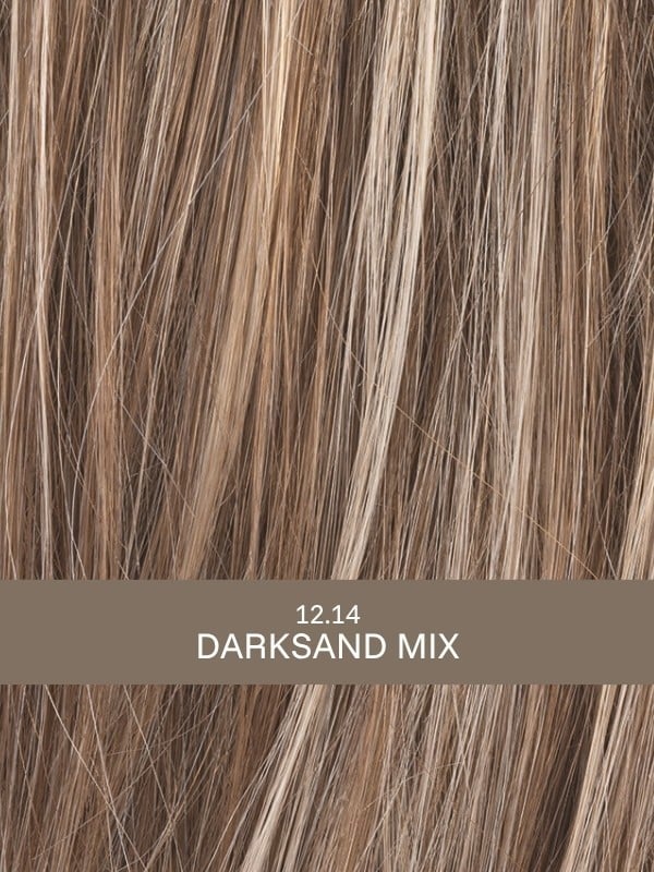 Perruque Apart Mono Hair Power : coiffure chic ondulée, volume à l’arrière, effet racines foncées rooted ou mèches mix, confort 