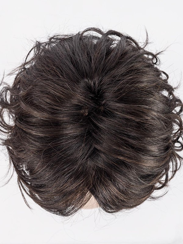 Perruque Beach Mono mi-longue wavy, boucles Beach-Curls, effet rooted et mèches balayées