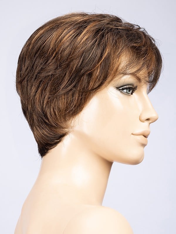 Perruque Cara Small Deluxe petite taille 53-54 cm, coupe courte sportive et féminine en fibre synthétique