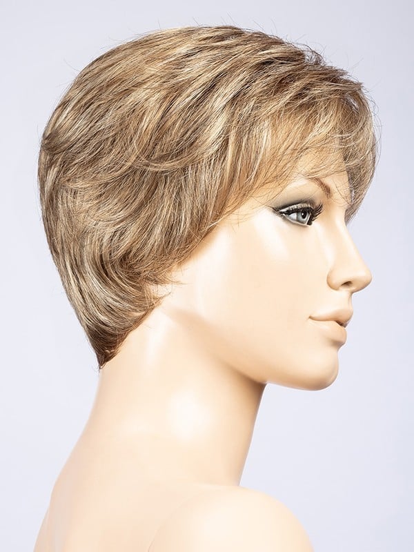 Perruque Cara Small Deluxe petite taille 53-54 cm, coupe courte sportive et féminine en fibre synthétique