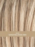 Perruque Cara 100 Deluxe : coupe courte sportive, effet rooted (racines foncées) et mix (balayage de mèches), confortable et fém