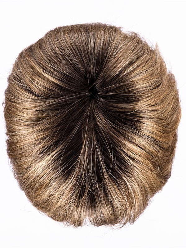 Perruque Casino Mono Part Hair Power mi-longue, pointes effilées, effet rooted et mix pour un rendu naturel et féminin