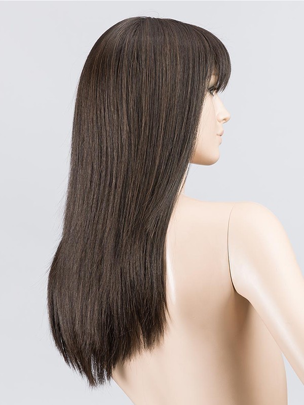 Perruque Cher Ellen Wille : longue, lisse et brillante, fibre thermo-résistante, effet racines (rooted) et balayage (mix).