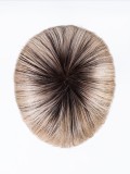 Perruque Cher Ellen Wille : longue, lisse et brillante, fibre thermo-résistante, effet racines (rooted) et balayage (mix).