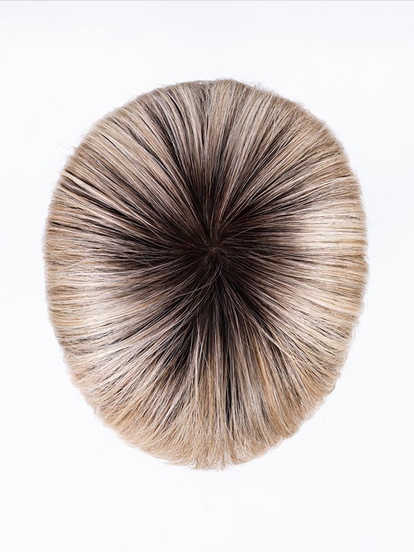 Perruque Cher Ellen Wille : longue, lisse et brillante, fibre thermo-résistante, effet racines (rooted) et balayage (mix).