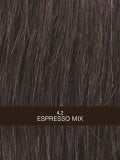 Perruque Cher Ellen Wille : longue, lisse et brillante, fibre thermo-résistante, effet racines (rooted) et balayage (mix).