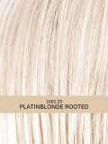 Perruque Cher Ellen Wille : longue, lisse et brillante, fibre thermo-résistante, effet racines (rooted) et balayage (mix).