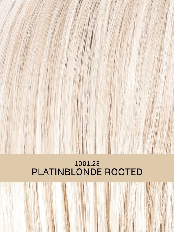 Perruque Cher Ellen Wille : longue, lisse et brillante, fibre thermo-résistante, effet racines (rooted) et balayage (mix).