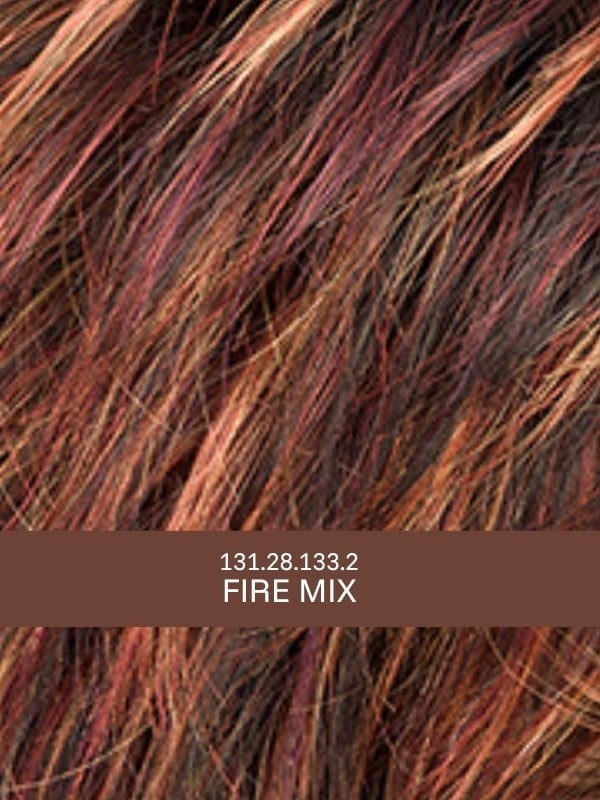 Perruque Click Hair Power : coupe effilée moderne, coiffé/décoiffé, effet racines foncées (rooted) ou mèches balayées (mix)