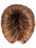 Perruque Club 10 rooted mix : volume à l’arrière, effet racines foncées et balayage de mèches, style coiffé-décoiffé