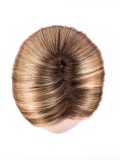 Perruque Code Mono Part longue et lisse, effet rooted mix, tulle cinéma pour un rendu naturel et une frange modulable