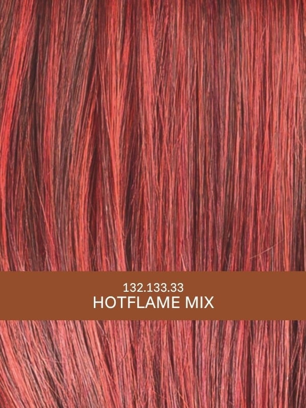 Perruque Code Mono Part longue et lisse, effet rooted mix, tulle cinéma pour un rendu naturel et une frange modulable