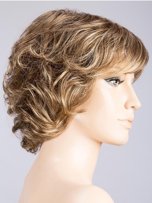 Perruque Daily Large grande taille 58-60 cm, coupe intemporelle ondulée, confort naturel, effet rooted ou mix