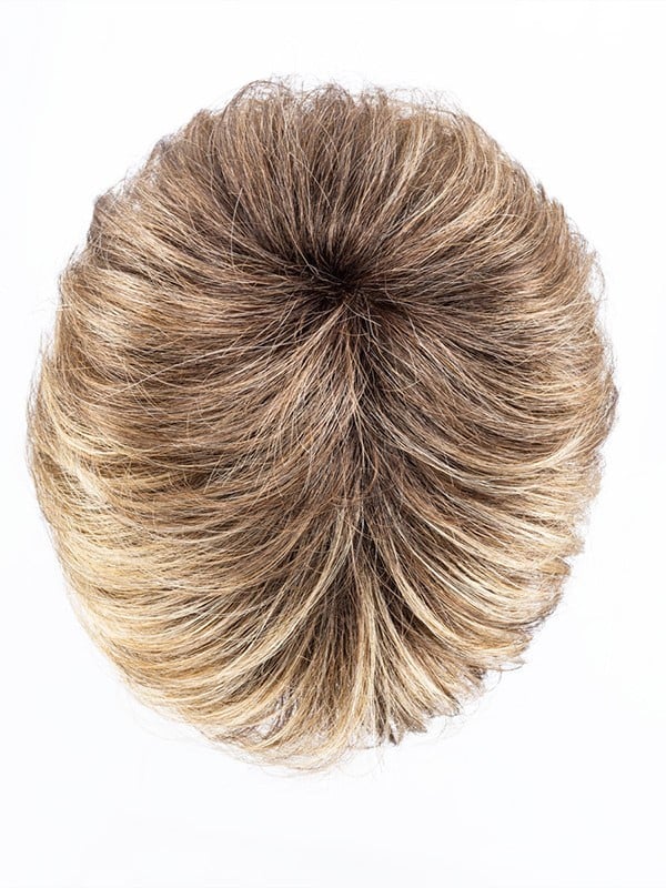 Perruque Daily Large grande taille 58-60 cm, coupe intemporelle ondulée, confort naturel, effet rooted ou mix
